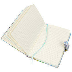 Блокнот 12,7*19 см 112л на магнитной застёжке "Весна у Сены"