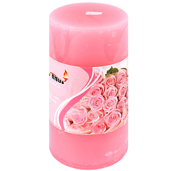 Свеча h- 9,5см,d-5см,ассорти