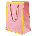 Пакет подарочный 23*18*10см "Darvish" ассорти цветной с золотой рамкой