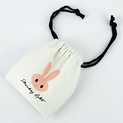 Наушники "Зайцы" вакуумные проводные с микрофоном в чехле