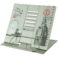 Подставка для книг металлическая ассорти