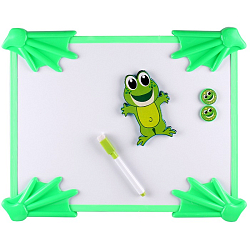 Набор для детей  (доска для рисования и письма 34,5*27см+маркер+губка+2магнита)