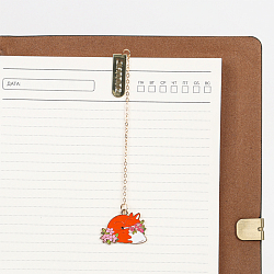 Закладка металлическая "Лисица"