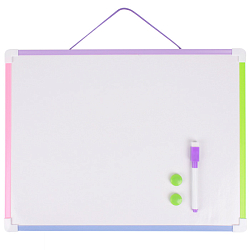 Доска для письма и рисования (39,5*30см+маркер+2магнита)