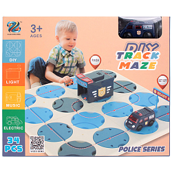 Игровой набор "Track maze" Police