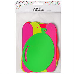 Праздничное украшение растяжка "Happy birthday"