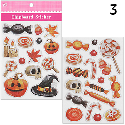 Наклейки бумажные 2шт в наборе ассорти