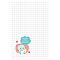 Блокнот 100*150мм 24л. кл. Kawaii Love (розовый)