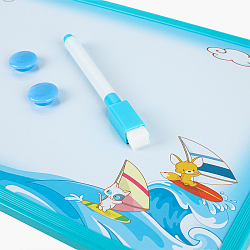 Доска магнитно-маркерная 25*35см "Darvish"+маркер+2магнита