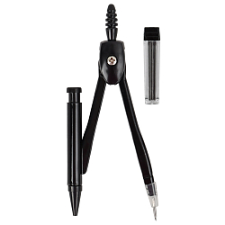 Готовальня  2 предмета в пластиковом футляре