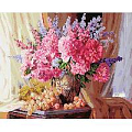 Алмазная живопись  30*40см  Яркий букет