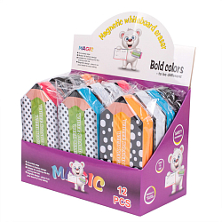 Губка-стиратель магнитная (для маркерной доски) "Карандаш"