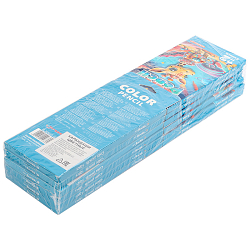 Карандаши 12цв трёхгранный корпус "Космические животные"