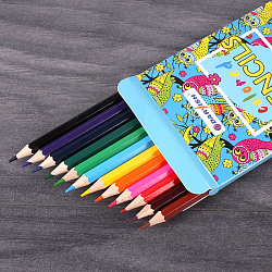 Карандаши  12цв "Darvish" "Совята" корпус шестигранный (набор)