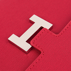 Ежедневник А5 недатиров. 112л  обложка кож.зам. красная