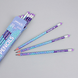 Карандаш ч/г с ластиком