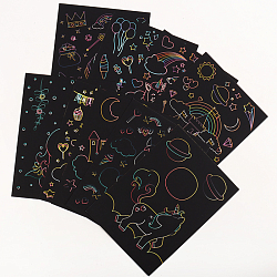 Гравюра-раскраска Единороги