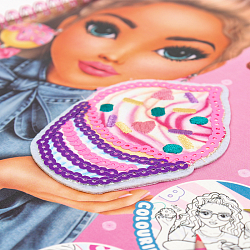 Раскраска на спирали "Кондитерская"