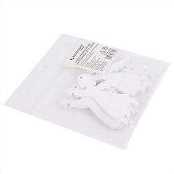 Подвески деревянные "Ангелочки" 6 шт в наборе