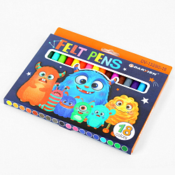 Фломастеры 18 цв на водной основе