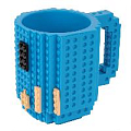 Кружка-конструктор 400мл синяя