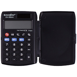 Калькулятор карманный  8 pазр.  "Darvish" двойное питание  96*63*12мм