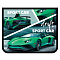 Папка для тетрадей  А5 на молнии Green sport car