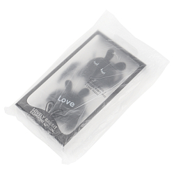 Наушники "Зайки" накладные проводные с микрофоном черные