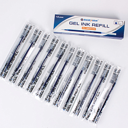 Стержень гелевый  синий игольчатый наконечник "Darvish"