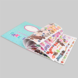 Раскраска на спирали "Кондитерская"