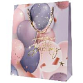 Пакет подарочный 26*32*10см  "Happy birthday" шары
