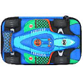 Пенал "3D CARS" 23,5*14*6см (синий)