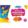 Пластилин   6цв. флуоресцентный детский 90г "Darvish"