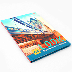 Книжка  записная  А6  64л "Тауэрский мост" 7БЦ, глянц.лам.