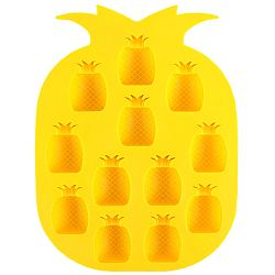 Форма для льда "Ананас" цвет ассорти (силиконовая)