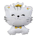 Шар фольгированный 28" (71см) Фигура Кошечка