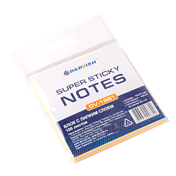 Блок д/записи липкий  76* 76мм "Darvish" ассорти