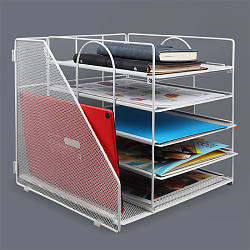 Лоток металлический 1 отделение 5 секций цвет белый