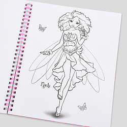 Раскраска на спирали "Феи"