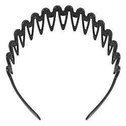 Ободок пластиковый для волос с гребнем