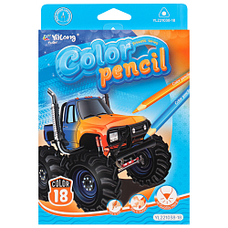 Карандаши 18цв трёхгранный корпус