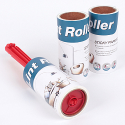 Щетка-роллер с липкой лентой для одежды +2 сменных блока