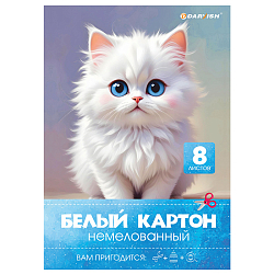 Картон белый  А4  8л. "Darvish" плотность 200г/м2 РБ