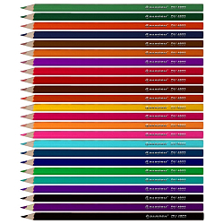 Карандаши 24цв "Darvish" "Веселое путешествие" корпус шестигранный (набор)