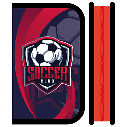 Пенал 1отдел.  190*115мм  SOCCER с откидной планкой