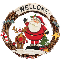 Венок "Санта" WELCOME