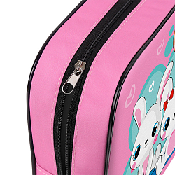 Папка детская с ручками ткань "Зайки"