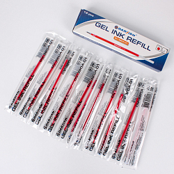 Стержень гелевый  красный игольчатый наконечник "Darvish"