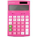 Калькулятор настольный 12 разр. "Darvish" 108*171*29мм  розовый