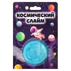 Паста для лепки "МЕГА слайм" космический